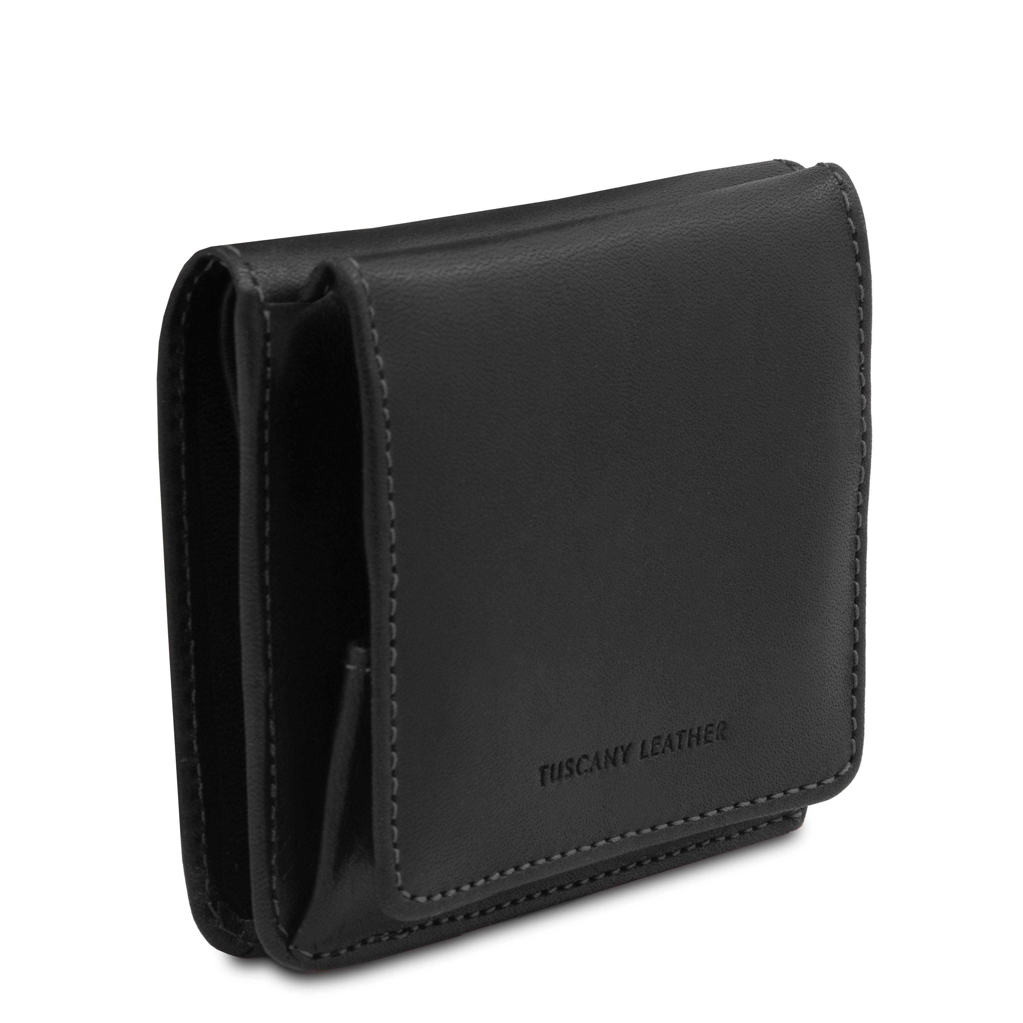 Leather wallet with coin pocket | TL142059 - www.sanroccoitalia.it ...