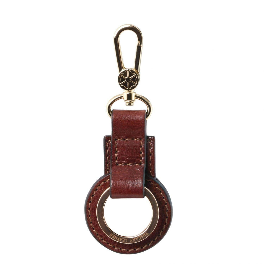 Leather key holder | TL141923 - www.sanroccoitalia.it - Men leather ...