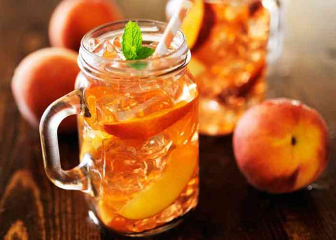 Simple Peach Iced Tea  Minimalist Baker Recipes