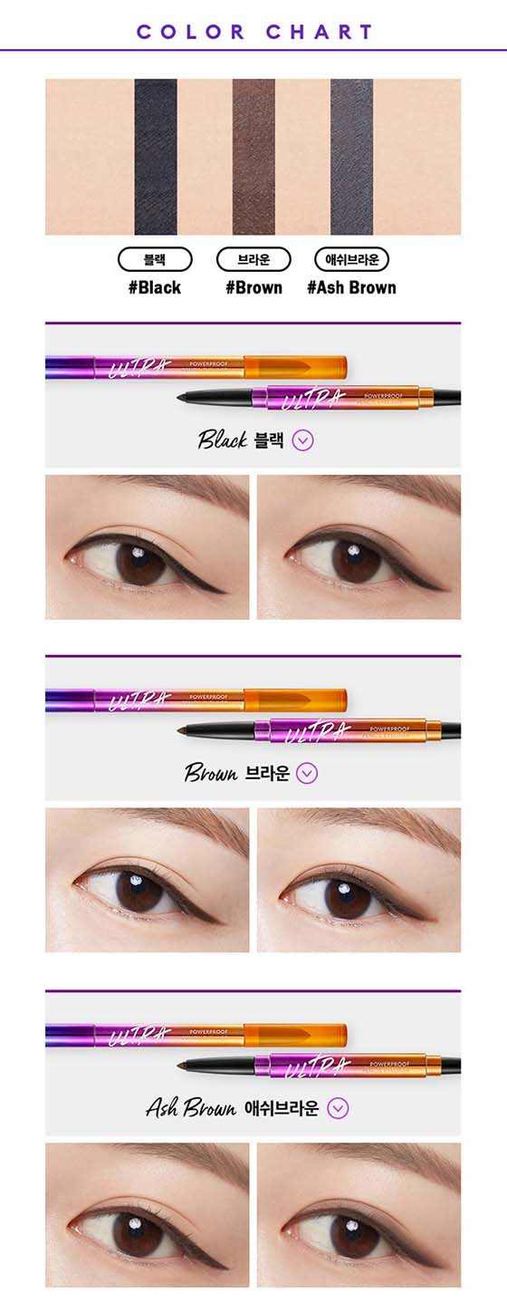 MISSHA Ultra Powerproof Pencil Eyeliner