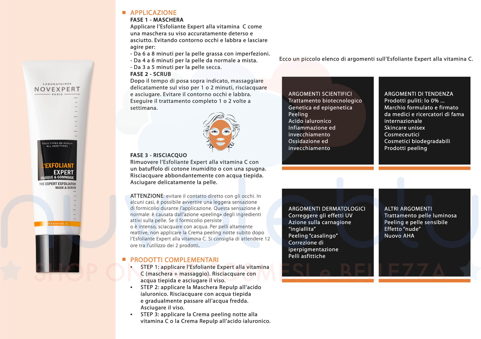 Novexpert esfoliante vitamina c