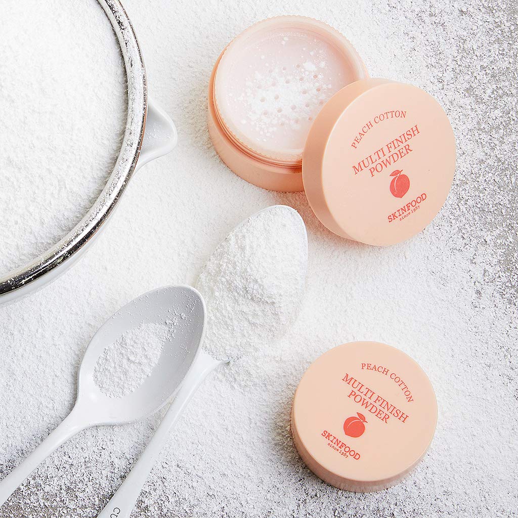 Peach Cotton Multi Finish Powder Skinfood