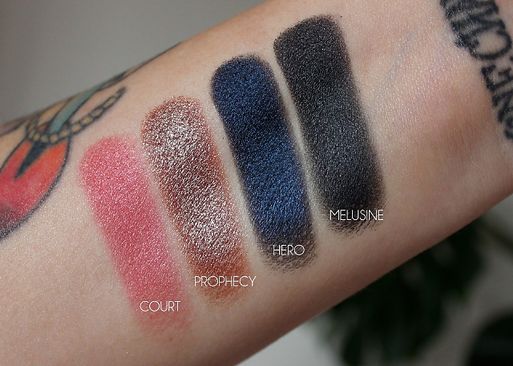 Neve Cosmetics Ombretto in Cialda swatches