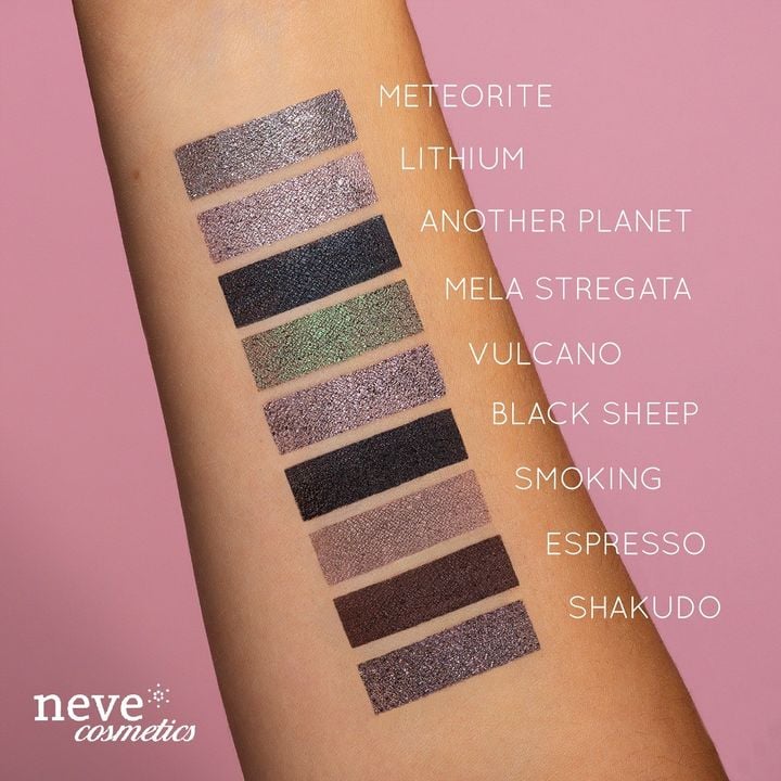Neve Cosmetics Ombretto in Cialda swatches