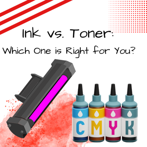 Ink vs. Toner Which One is Right for You