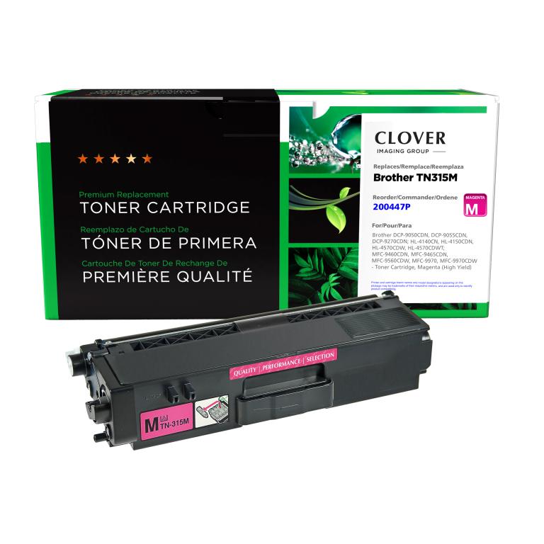 High Yield Magenta Toner Cartridge Brother TN315 The Printer Depot