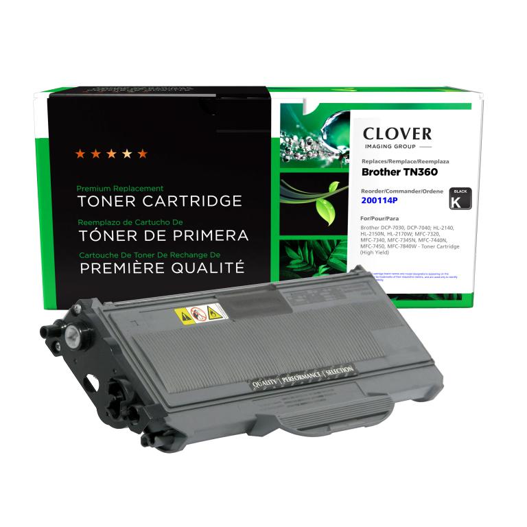 Yield Toner Cartridge for Brother TN360 The Printer Depot