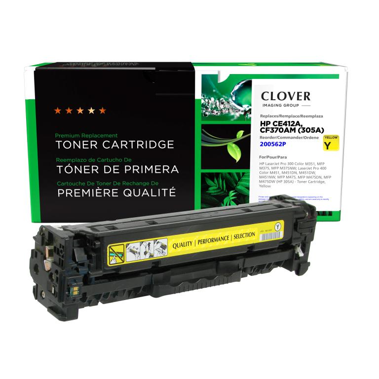 Yellow Toner Cartridge HP CE412A 305A) – The Printer Depot