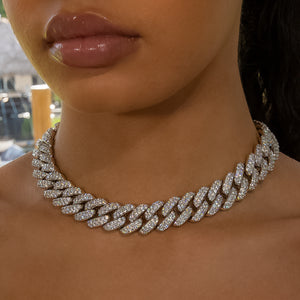 cuban link choker set