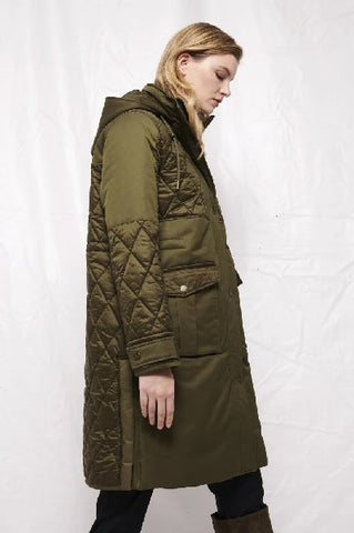 Frandsen Military Style Puffer Coat