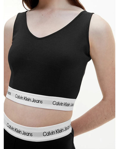 Calvin Klein - Tape Milano Strappy Top in Black - Aine's Boutique – Aines  Boutique