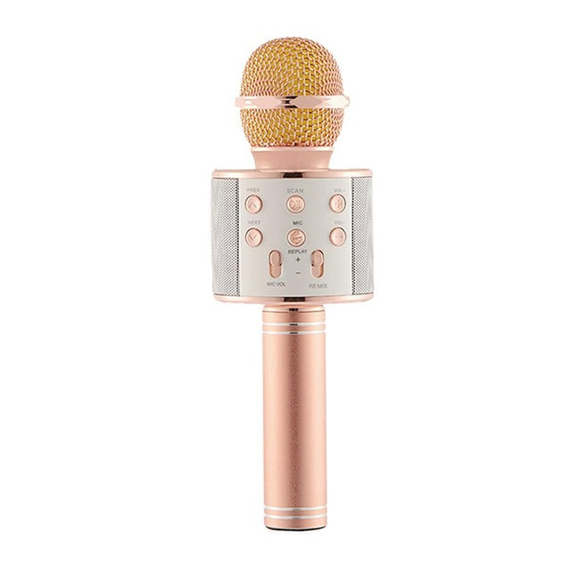 Children Karaoke Microphone Toy Musical Instrument Microphone Karaoke Device To Be A Singer Interactive Toy Gift Fot Kids