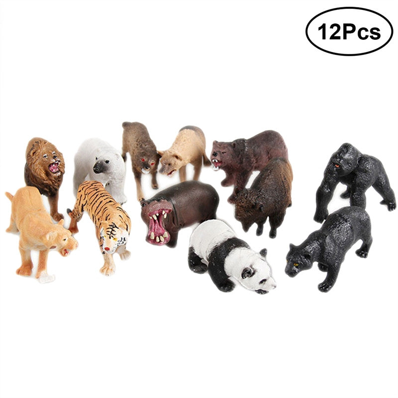 realistic plastic animals