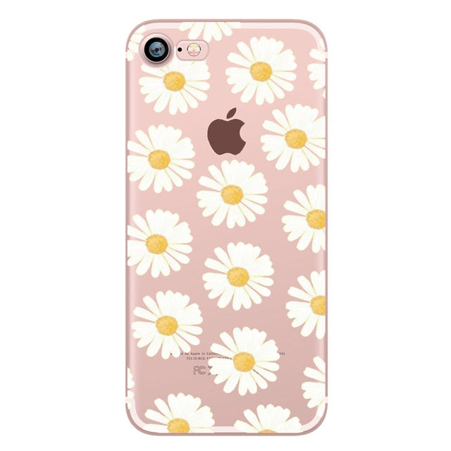 coque iphone 8 marguerite