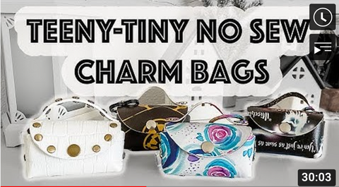 Dorsa Mini Bag / Charm - PDF Pattern With Instructions