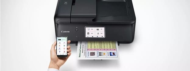 Canon's Print Software Featuring Printer