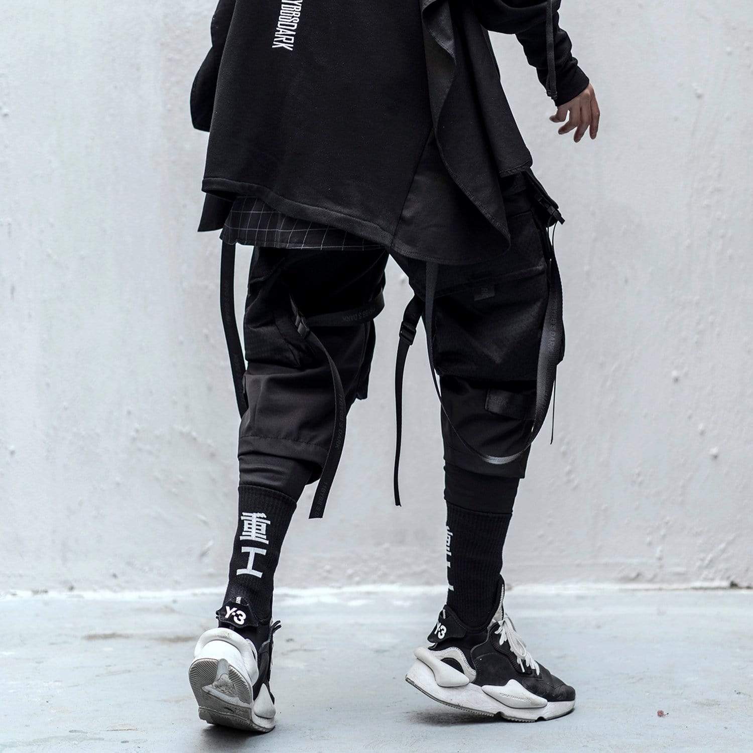 WLS Dark Urban Techwear Cargo Pants – We Love Street