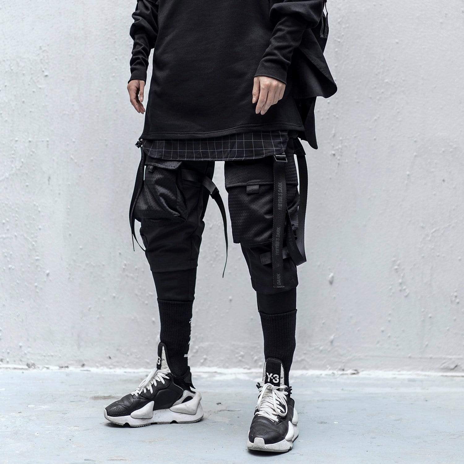 WLS Dark Urban Techwear Cargo Pants – We Love Street