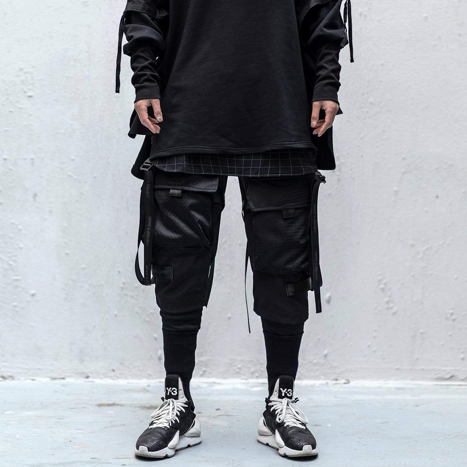 WLS Dark Urban Techwear Cargo Pants – We Love Street