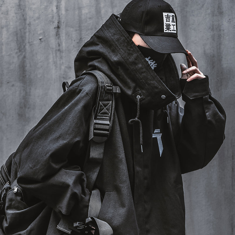 WLS Hip Hop Techwear Coat – We Love Street