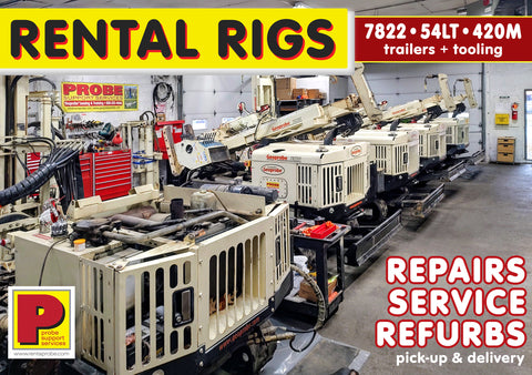 Geoprobe Rentals, Repairs, Refurbs and Service