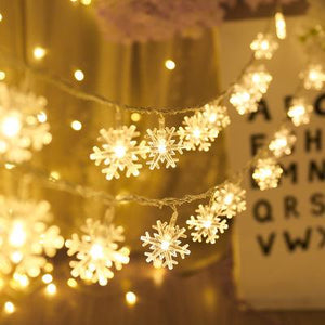 Led Santa Claus String Lights Diy Christmas Tree Bedroom Living Room Decoration