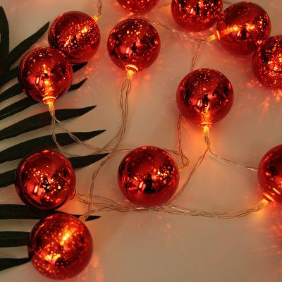 Led Santa Claus String Lights Diy Christmas Tree Bedroom Living Room Decoration