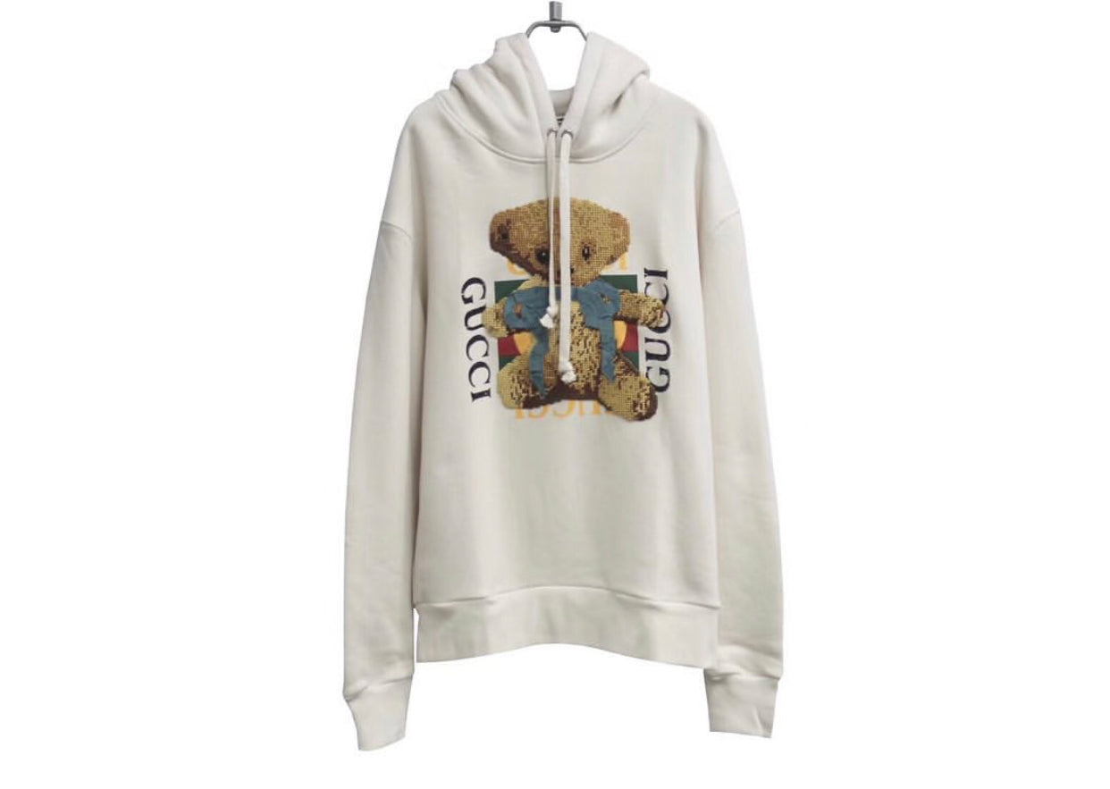 gucci hoodie teddy bear