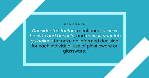 lab guidelines for plasticware