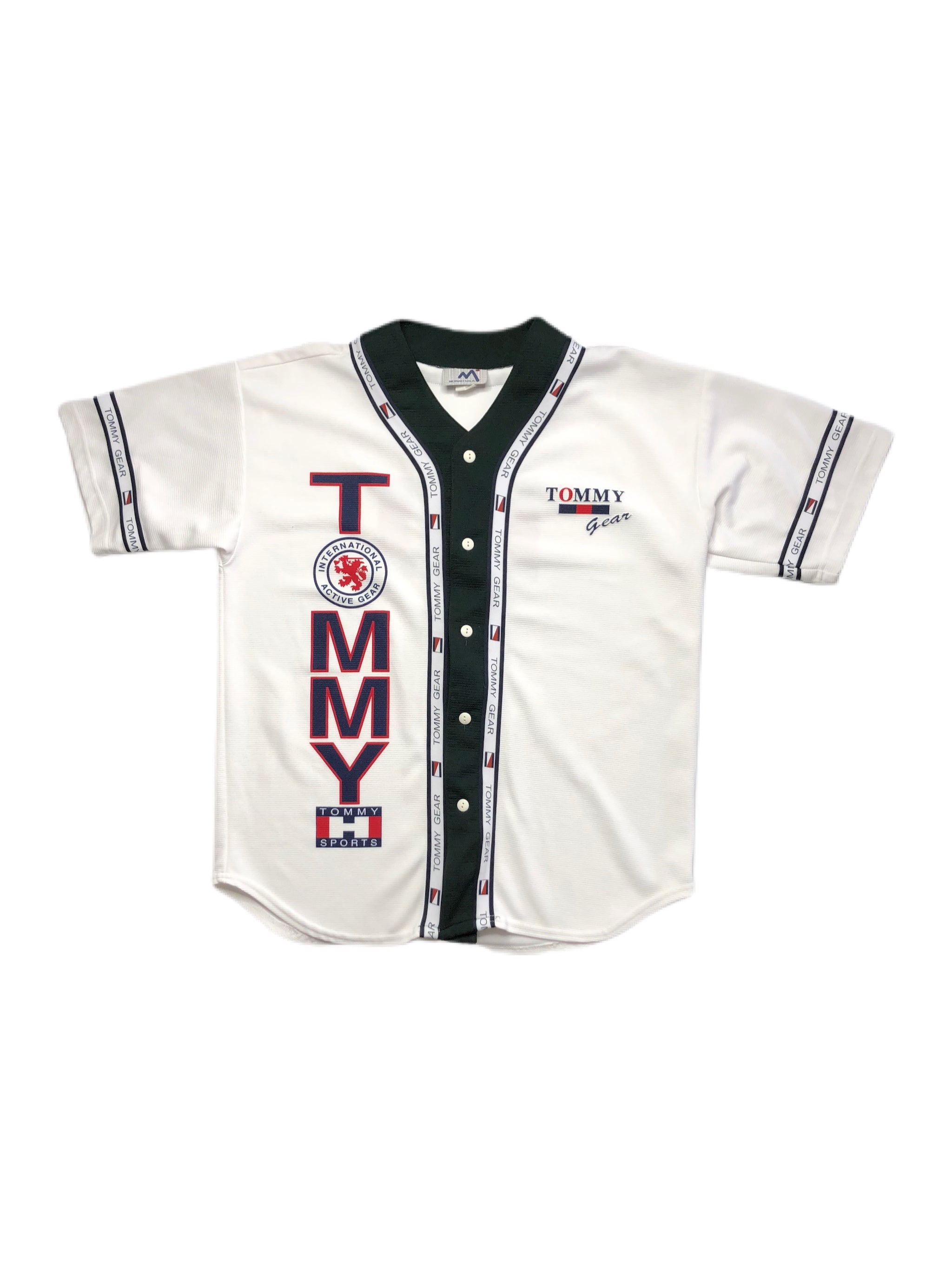 tommy hilfiger baseball jersey