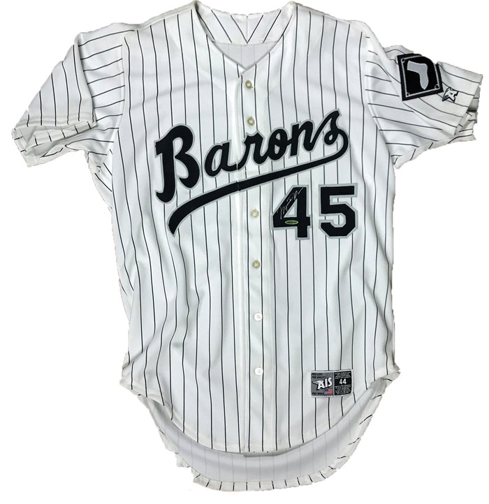 michael jordan baseball jersey barons