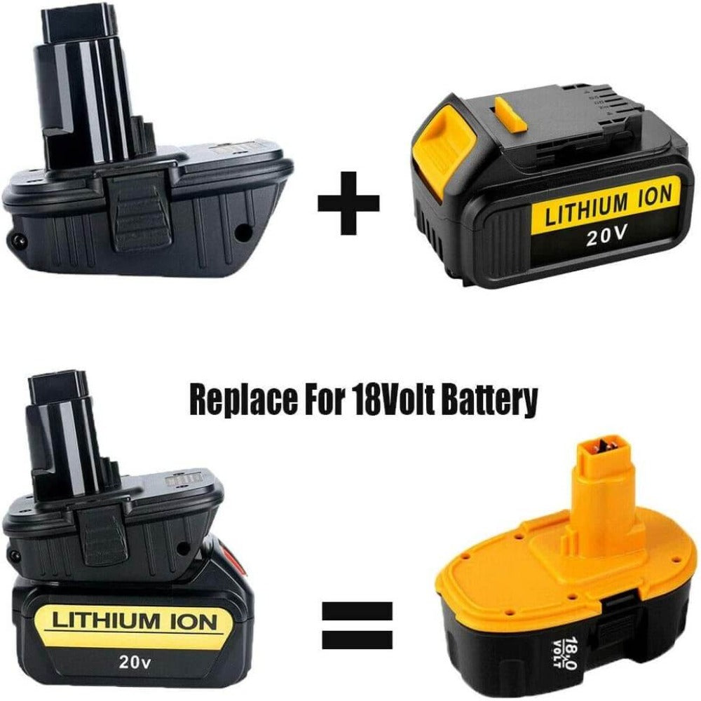 dewalt 12v to 20v battery adapter