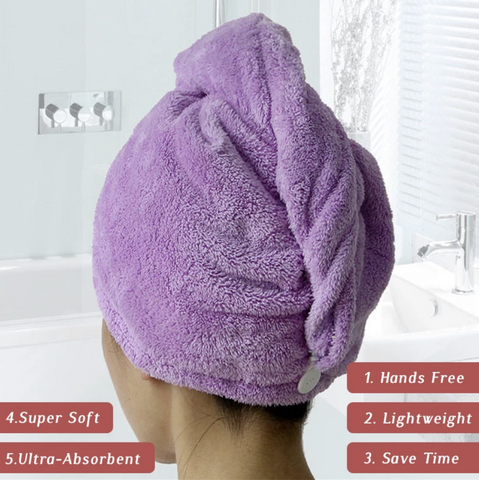 hair drying towel lightweight