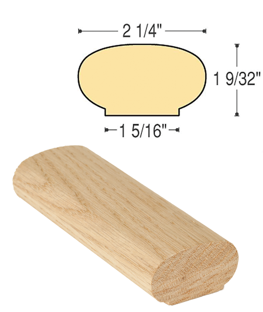 Wall Rail Handrails - Tagged "C-6042" - DIRECT STAIR PARTS