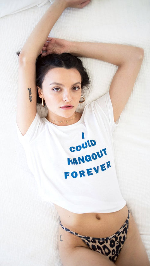 Not Another Label 'Hangout Forever' Muscle Tee