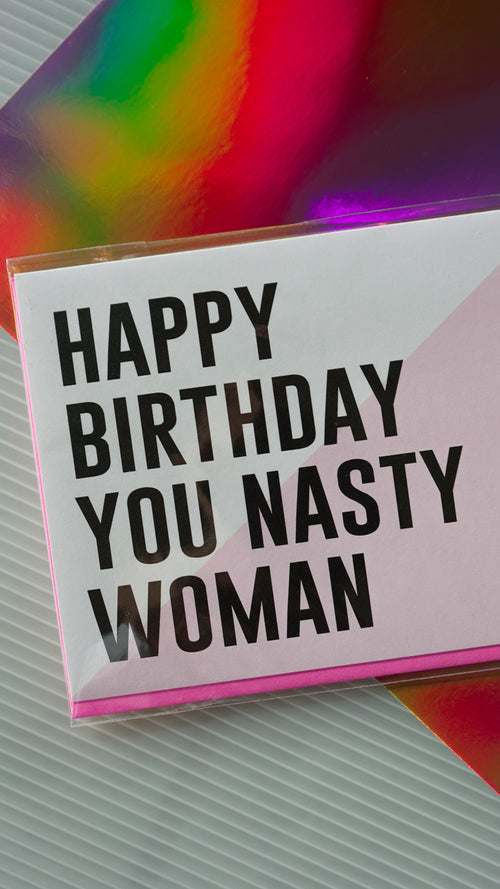 Nasty Birthday Card