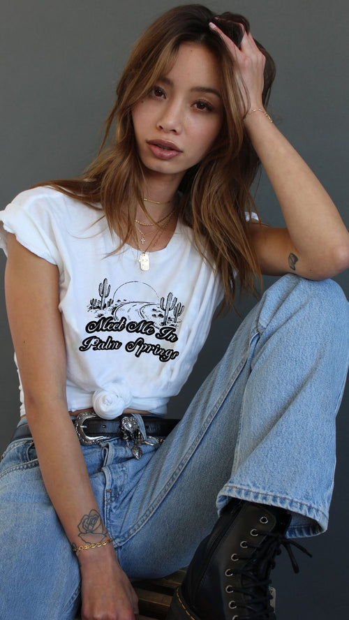 Not Another Label 'Meet Me In Palm Springs' Tee