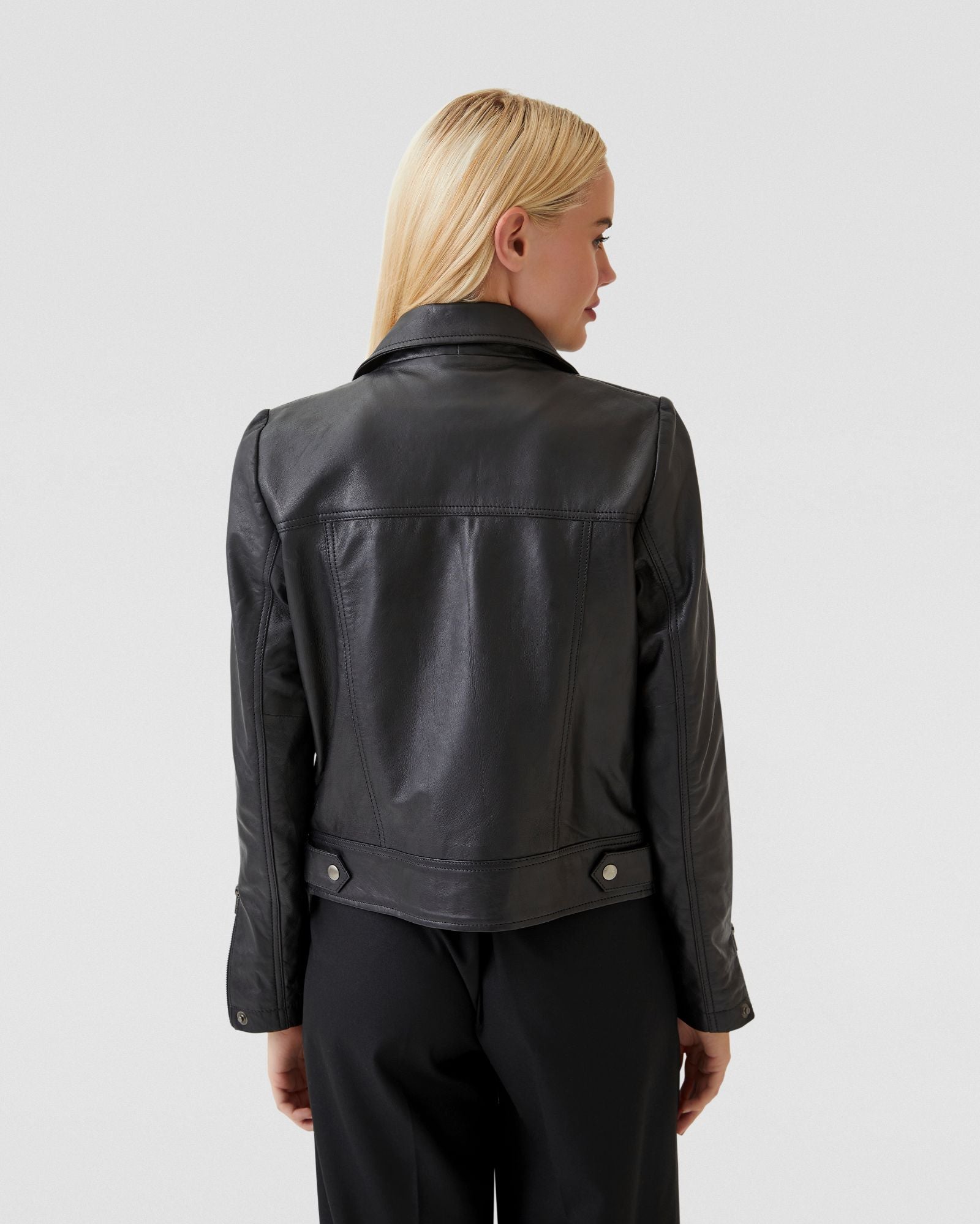 EMMA BIKER LEATHER JACKET