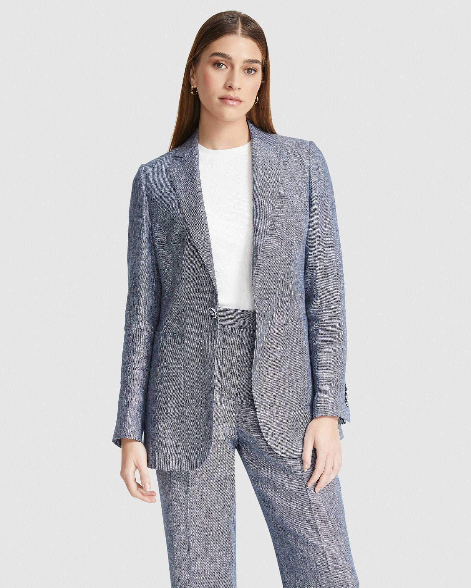 LOLA LINEN TWILL JACKET