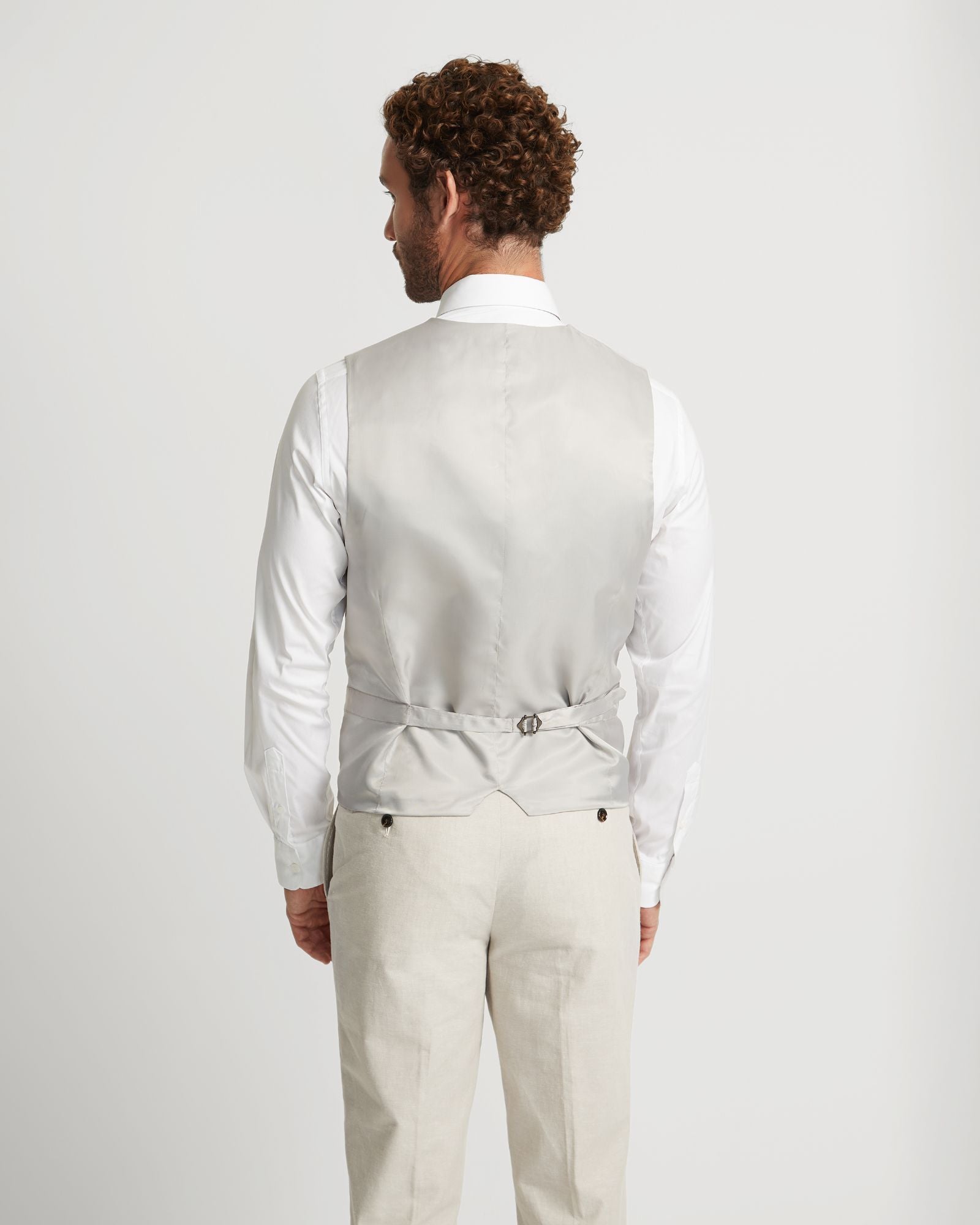 BUTTERWORTH LINEN BLEND WAISTCOAT