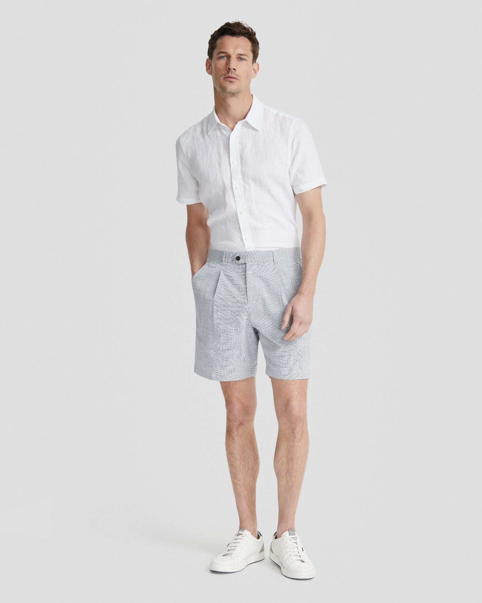 MATTEO ECO SEERSUCKER SHORTS