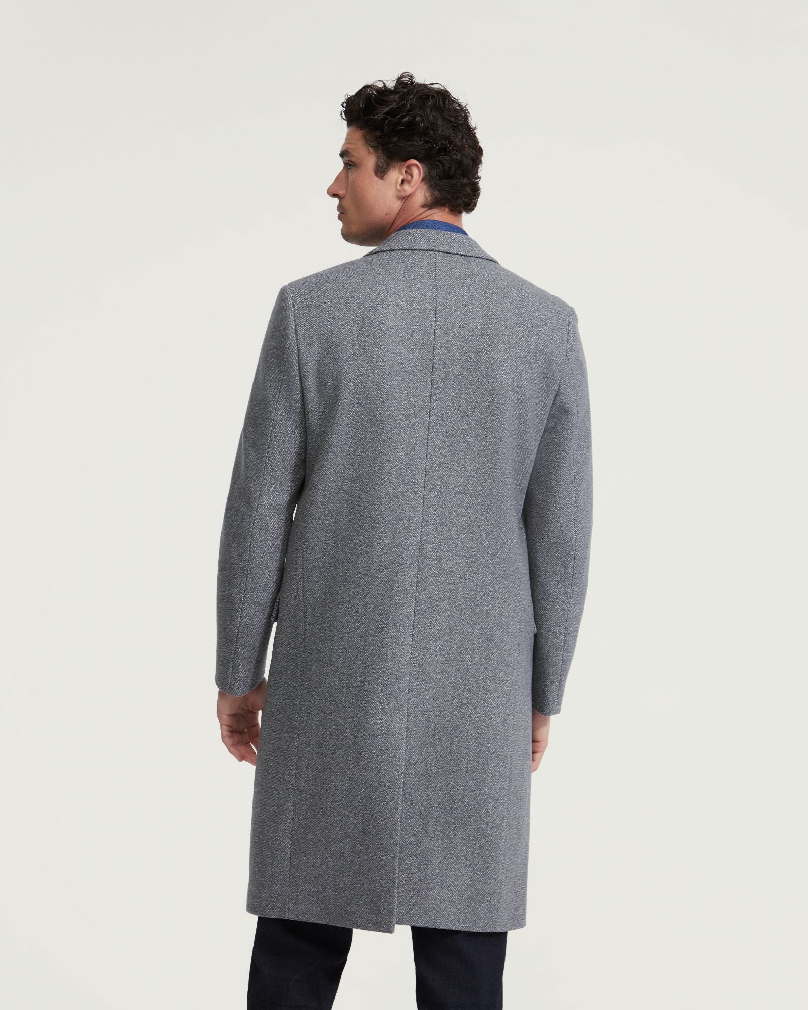 GEORGE WOOL RICH TWILL OVERCOAT