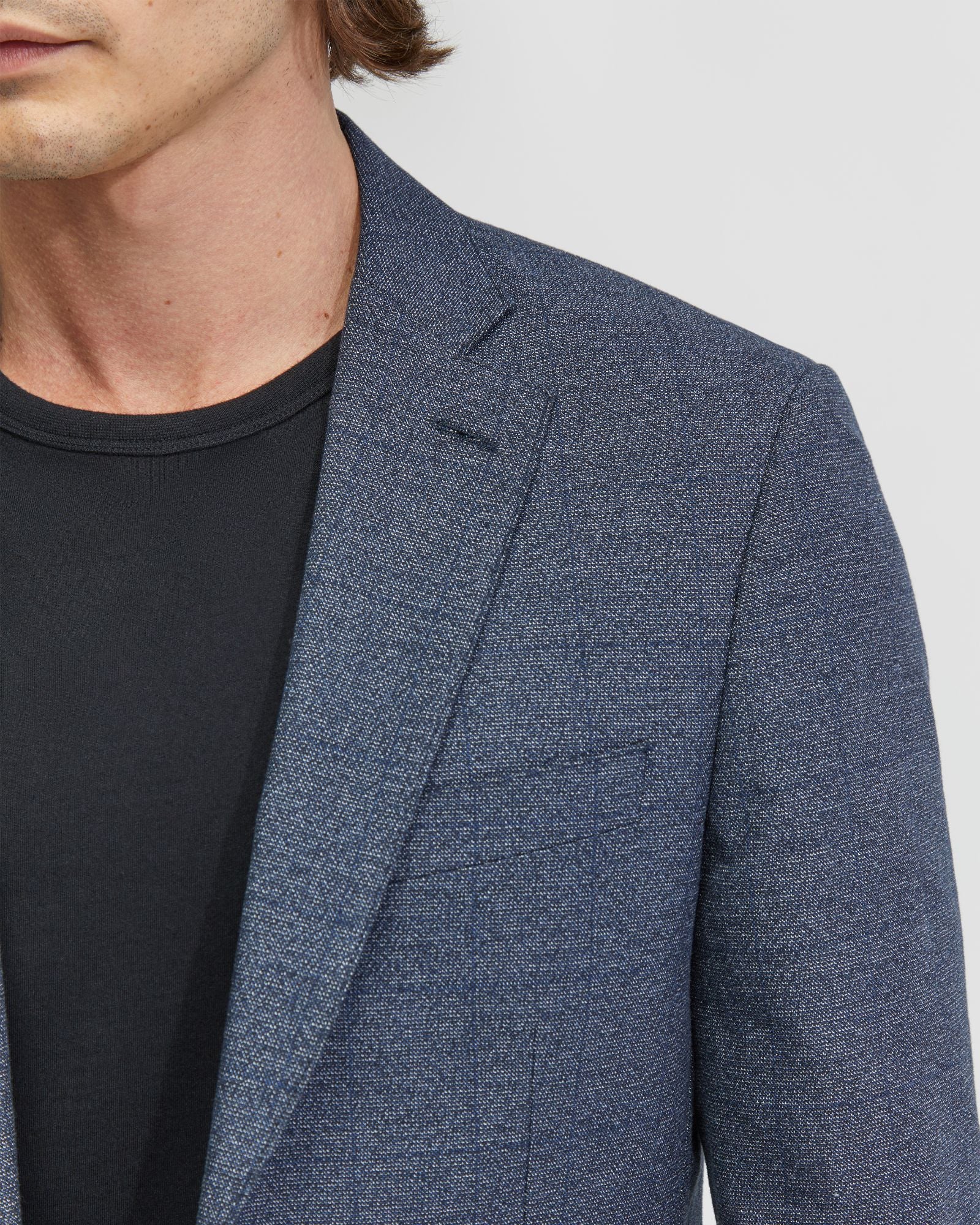 MILTON HALF LINED CHECKED BLAZER