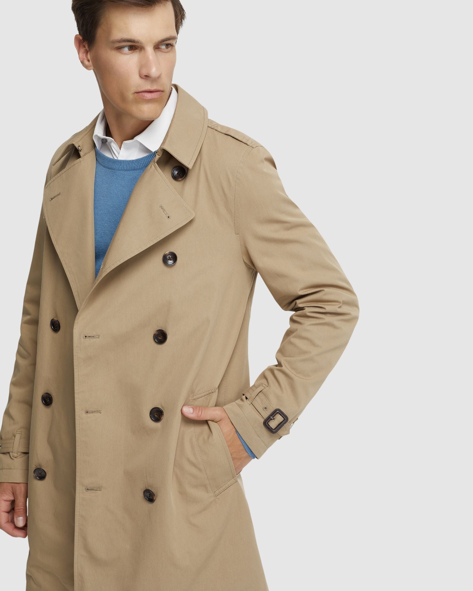 MARCO SHORT TRENCH COAT