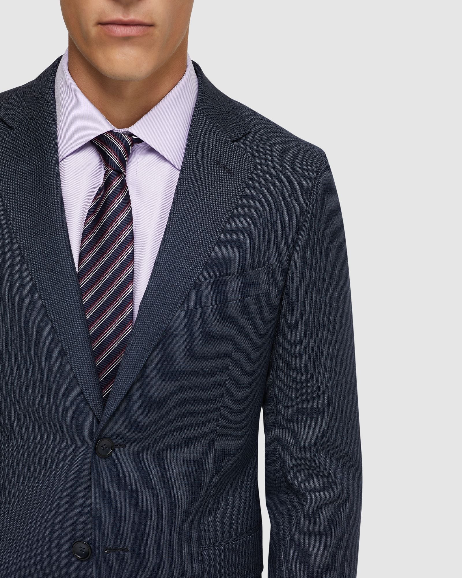 BYRON LUXURY HALF CANVAS SUIT JACKET