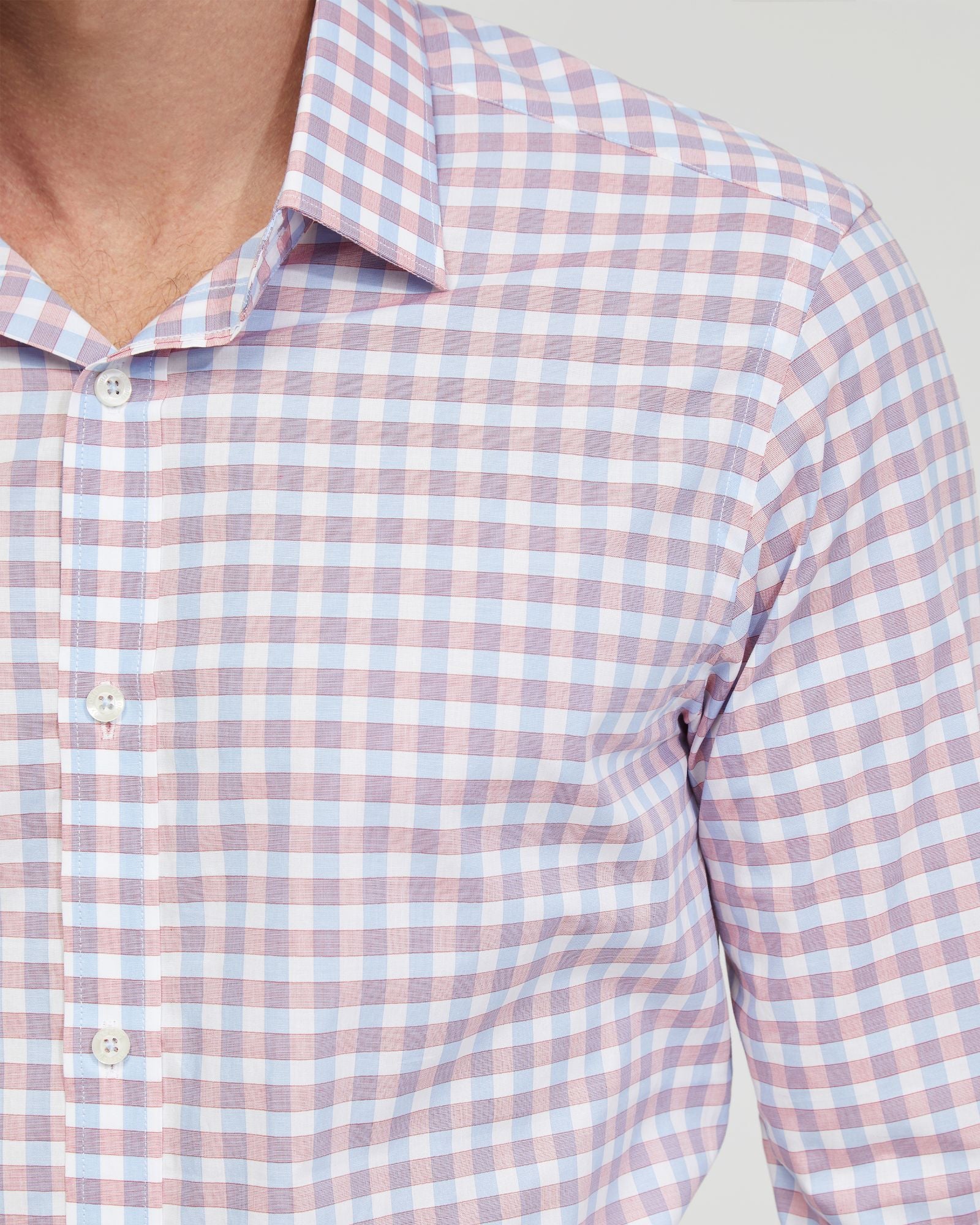 BECKTON CHECKED COTTON SHIRT