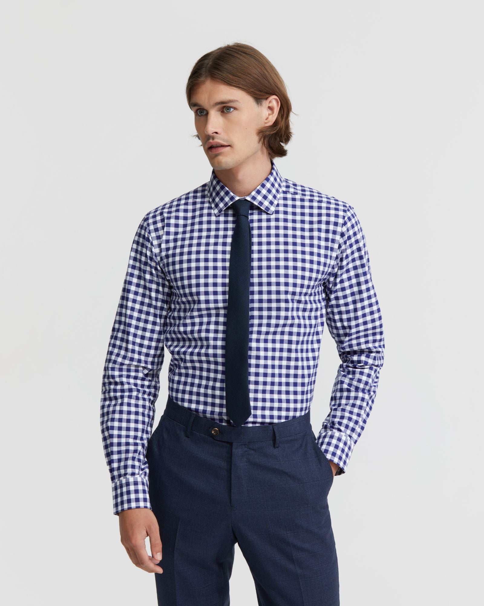 BECKTON CHECKED COTTON SHIRT