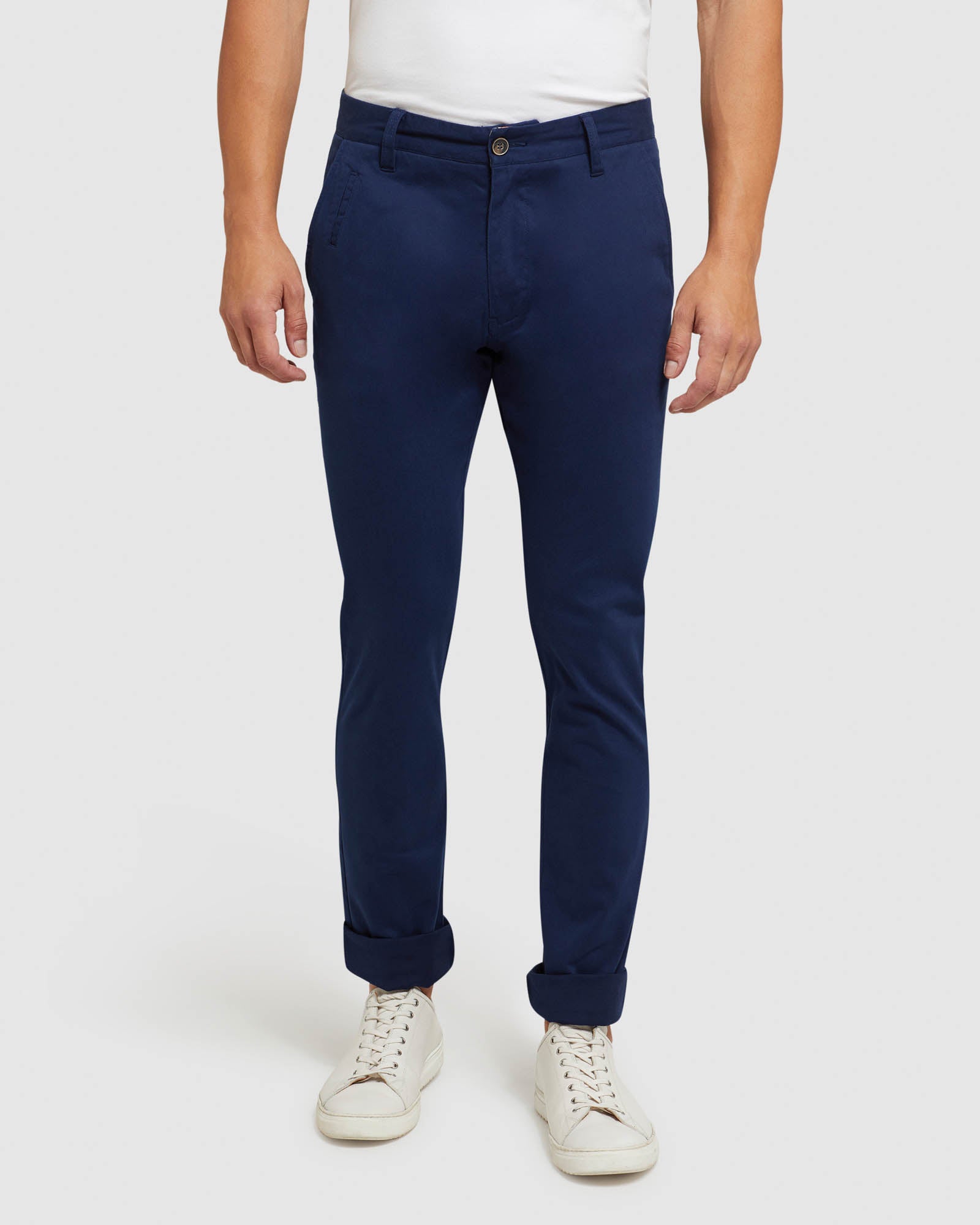 STRETCH ORGANIC COTTON SKINNY CHINOS