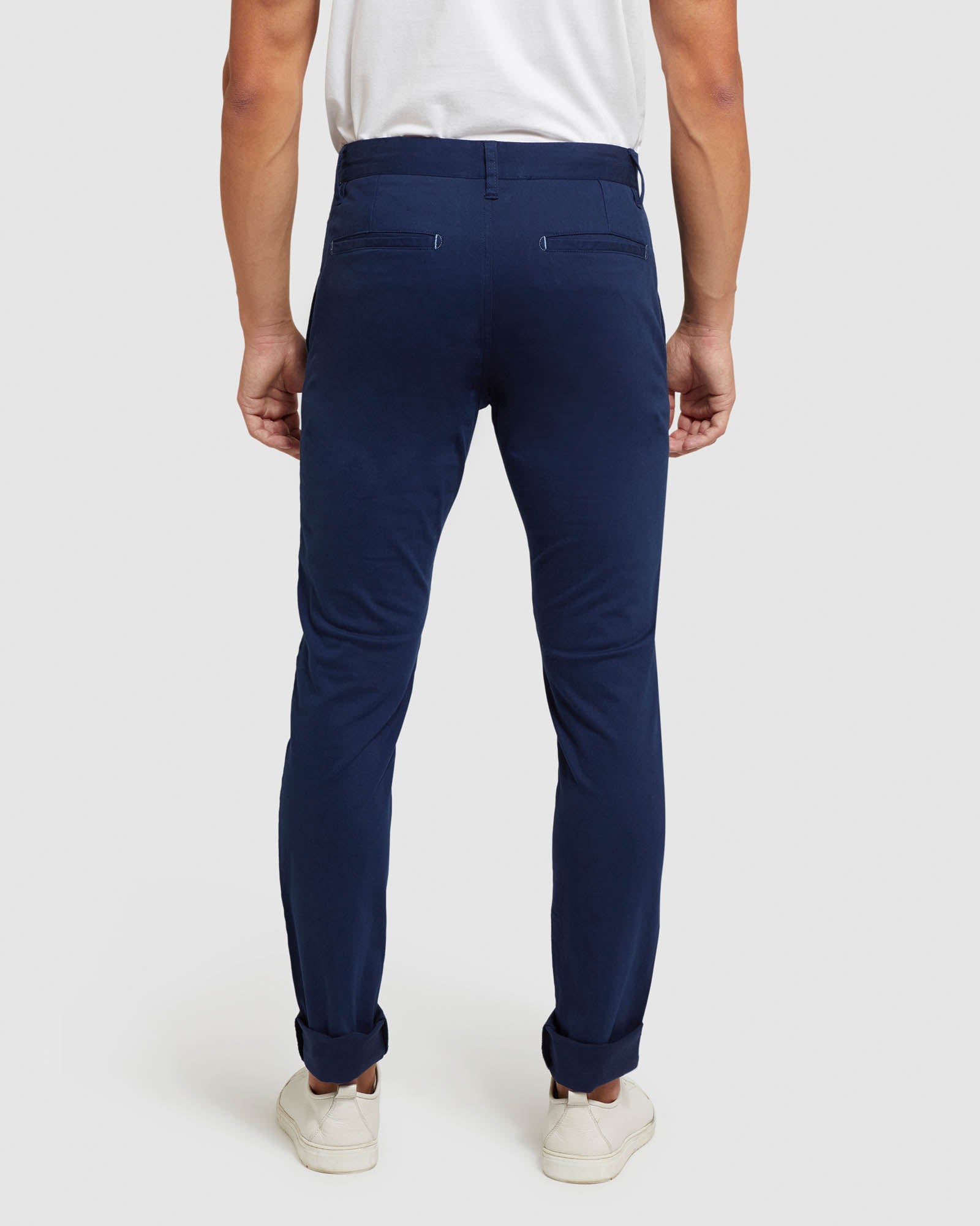 STRETCH ORGANIC COTTON SKINNY CHINOS