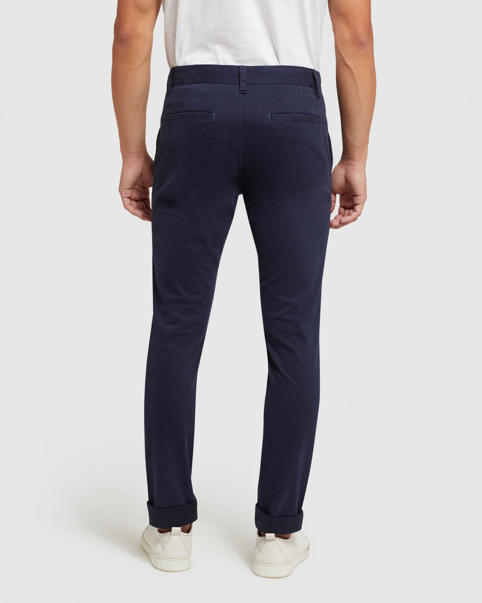 STRETCH ORGANIC COTTON SKINNY CHINOS